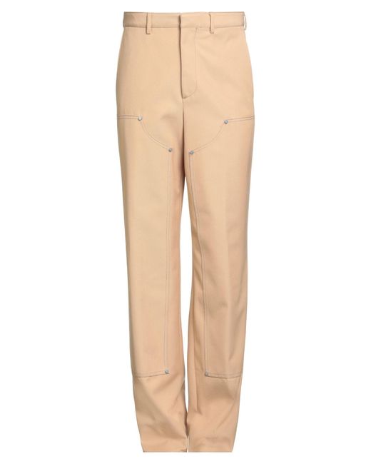 Palm Angels Natural Trouser for men
