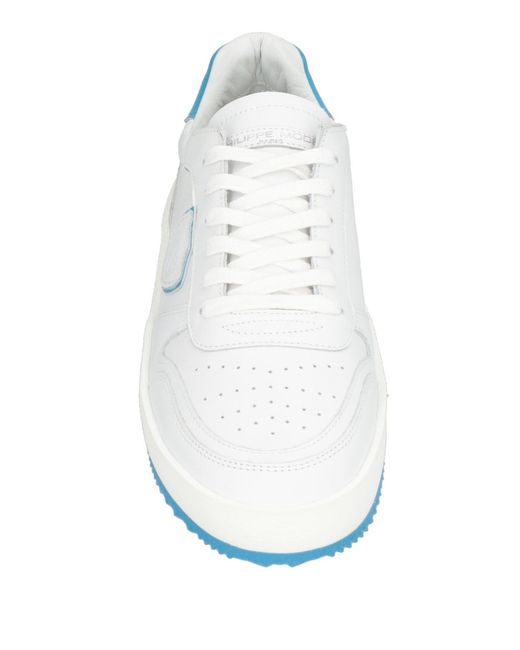 Philippe Model White Trainers for men