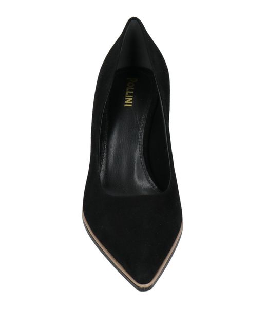 Pollini Black Pumps Leather