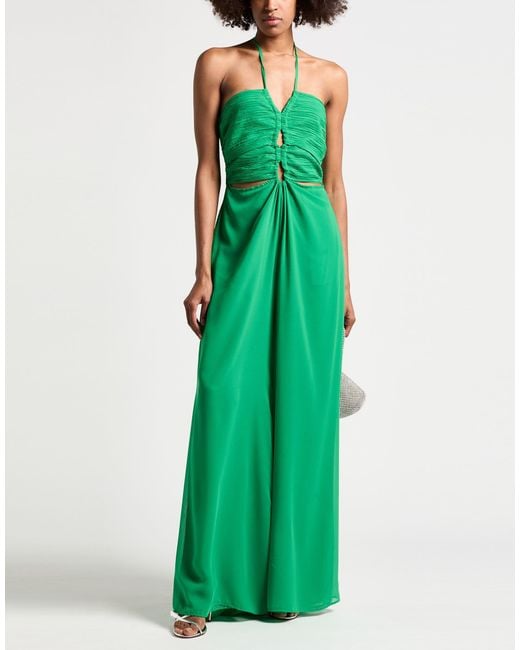 Suoli Green Jumpsuit Polyester