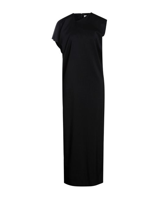 Sportmax Black Long Dress