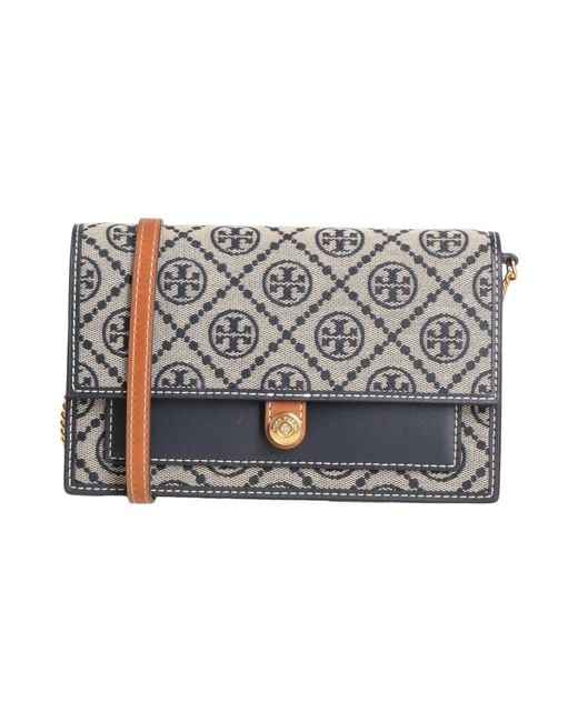 Tory Burch Gray Cross-Body Bag