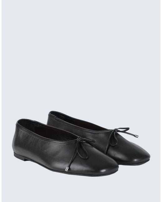 ARKET Black Ballet Flats