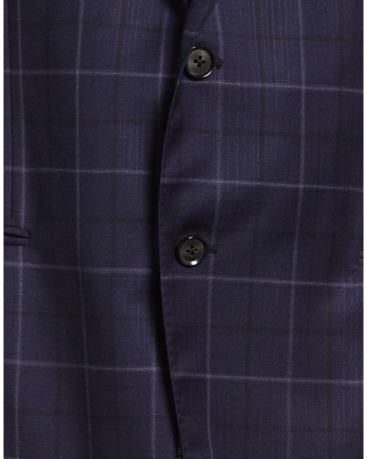 Caruso Blue Midnight Blazer Wool for men