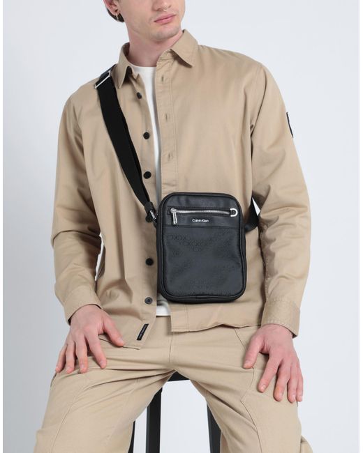 Calvin Klein Black Cross-body Bag for men