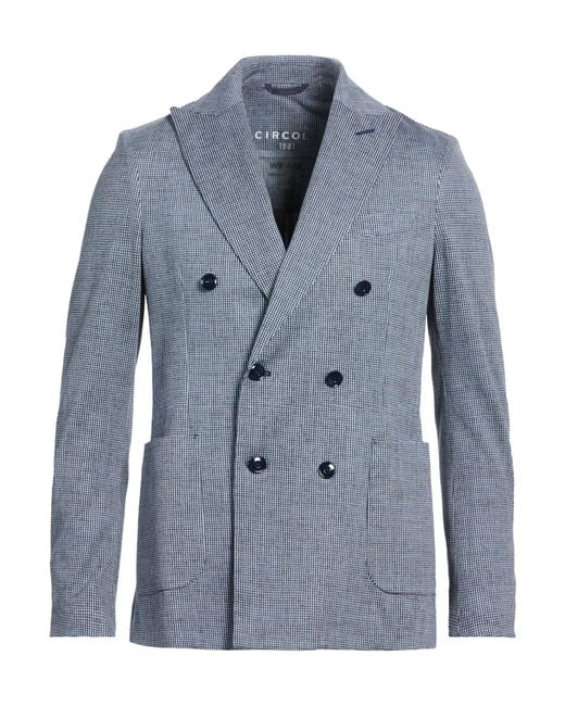 Circolo 1901 Blue Blazer Cotton, Elastane for men