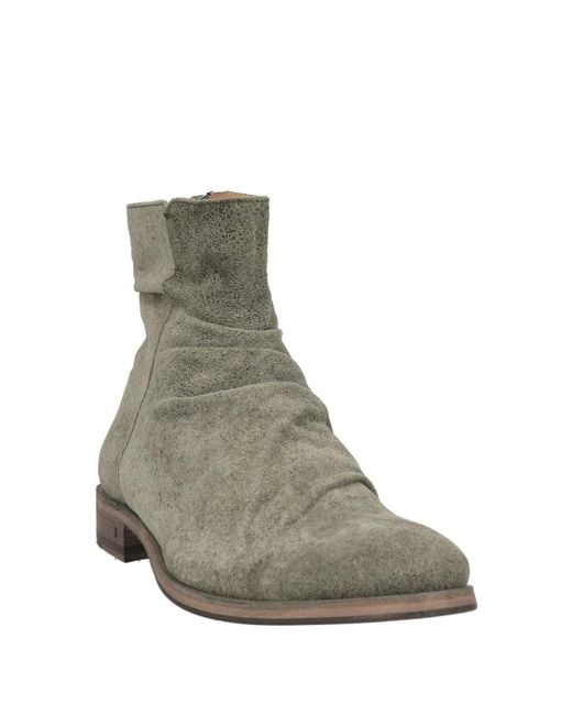 John Varvatos Green Ankle Boots for men