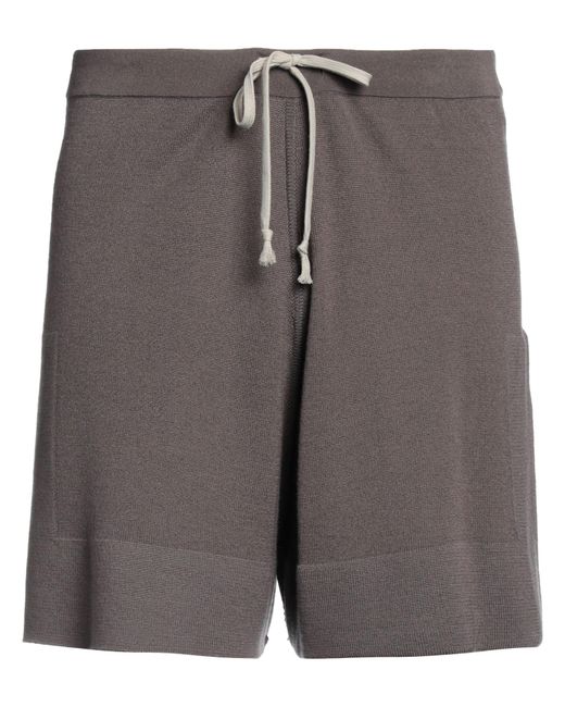 Rick Owens Gray Shorts & Bermuda Shorts for men