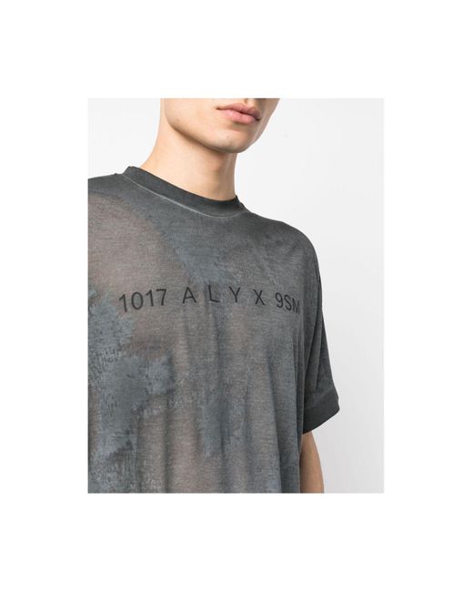 1017 ALYX 9SM T-shirts in Gray für Herren