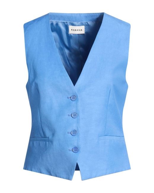 P.A.R.O.S.H. Blue Waistcoat