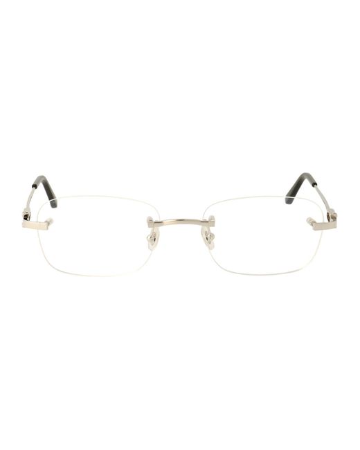 Montatura occhiali di Cartier in Metallic da Uomo