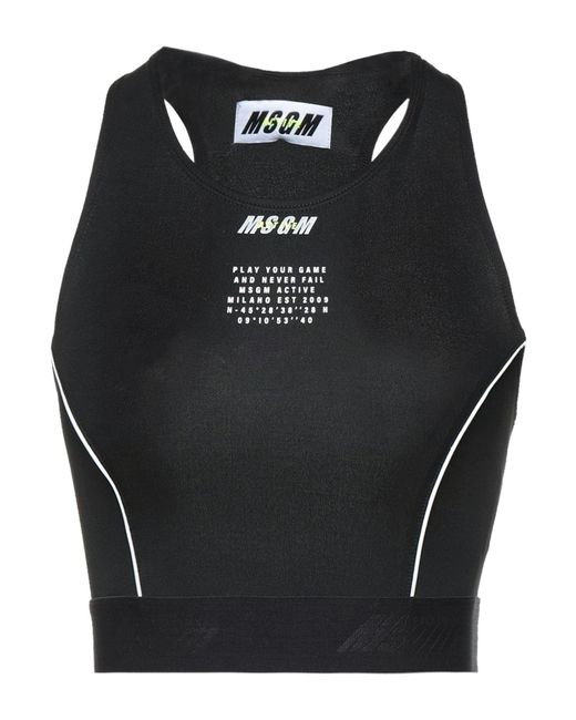 MSGM Black Top