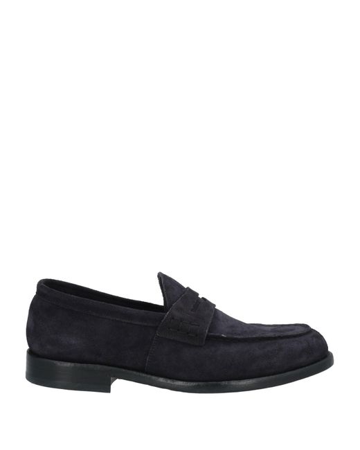 Green George Blue George Midnight Loafers Leather for men