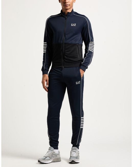 Chándal EA7 de hombre de color Blue