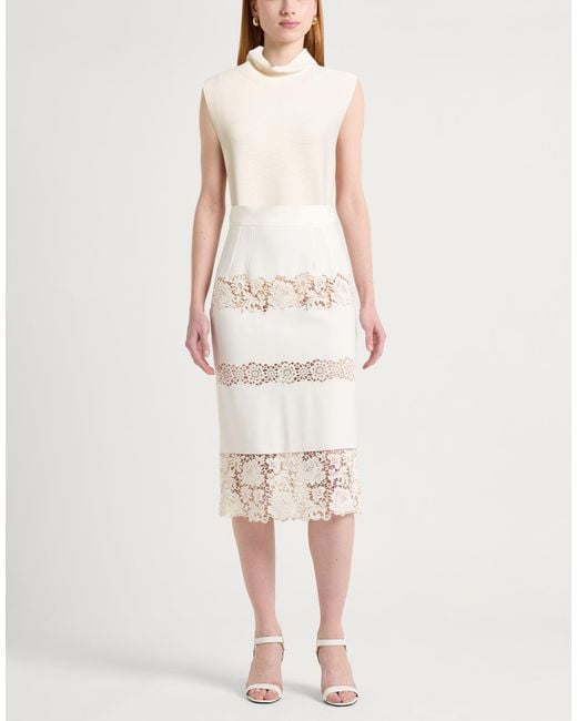 Liviana Conti White Turtleneck