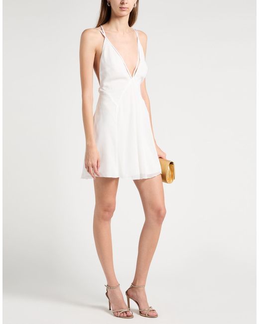 FELEPPA White Mini Dress Polyester