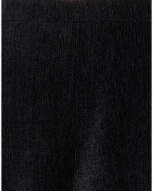 Forte_forte Black Pants Polyester, Elastane