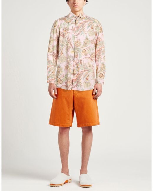 Etro Pink Shirt for men