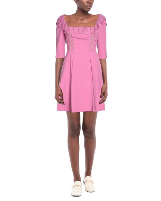 Blumarine Pink Short Dress