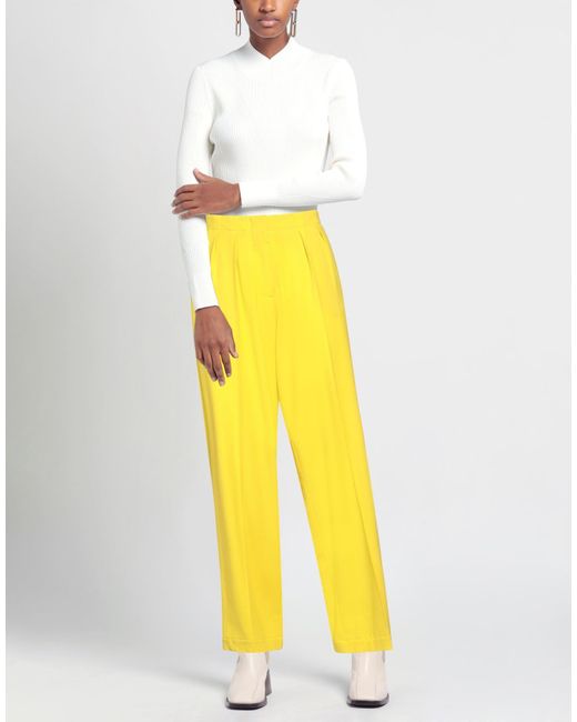Alysi Yellow Trouser