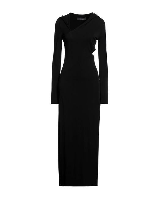 Vestido largo Versace de color Black