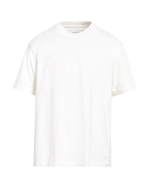 T-shirt di Bottega Veneta in White da Uomo