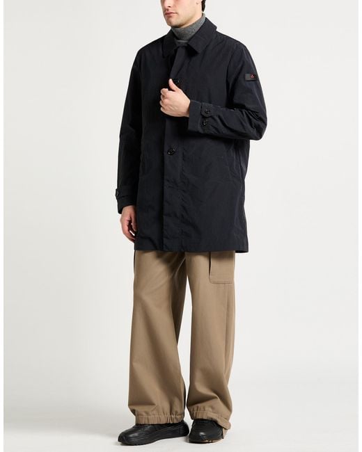 Peuterey Blue Overcoat & Trench Coat for men