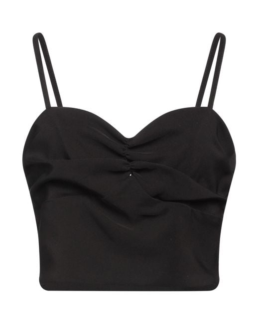 Pinko Black Top Polyester, Elastane