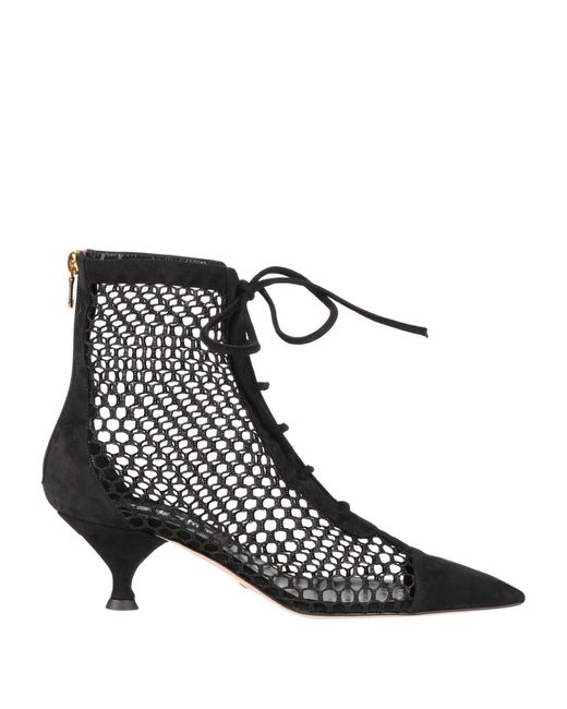 Sebastian Milano Leather Ankle Boots in Black | Lyst