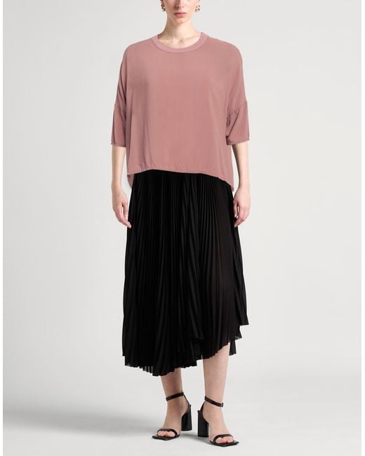 Damir Doma Pink Antique Rose Top Viscose, Cotton