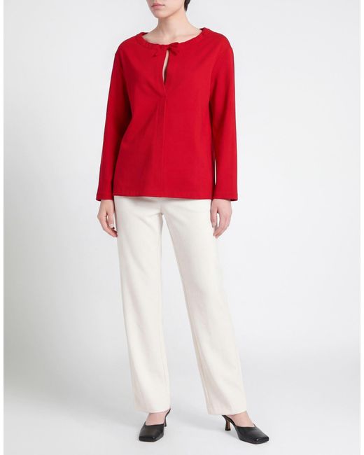 Liviana Conti Red Top Viscose, Polyamide, Elastane
