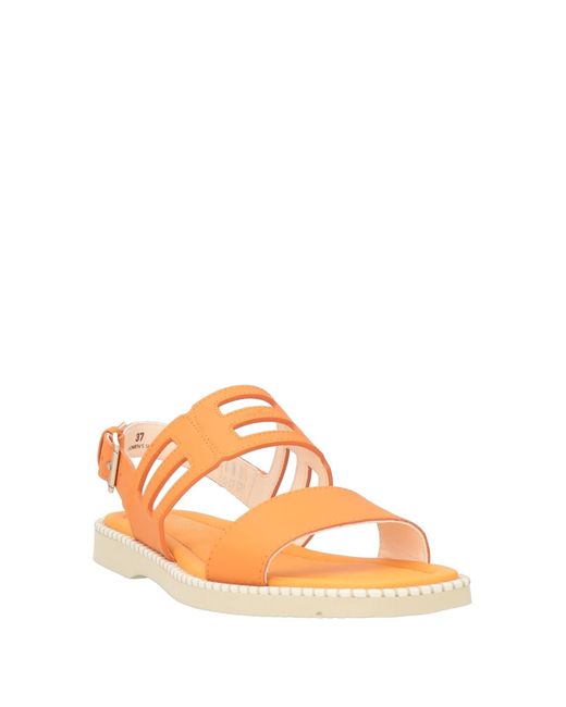 Hogan Orange Sandals