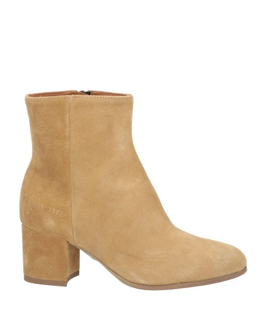 Common Projects Natural Ankle Boots