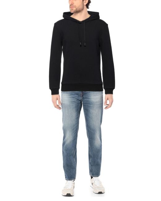 Brian Dales Blue Sweatshirt Cotton for men