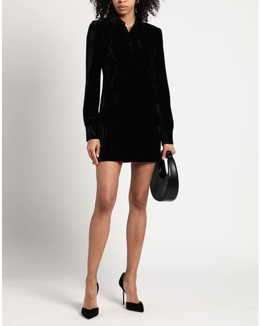 Minivestido Saint Laurent de color Black