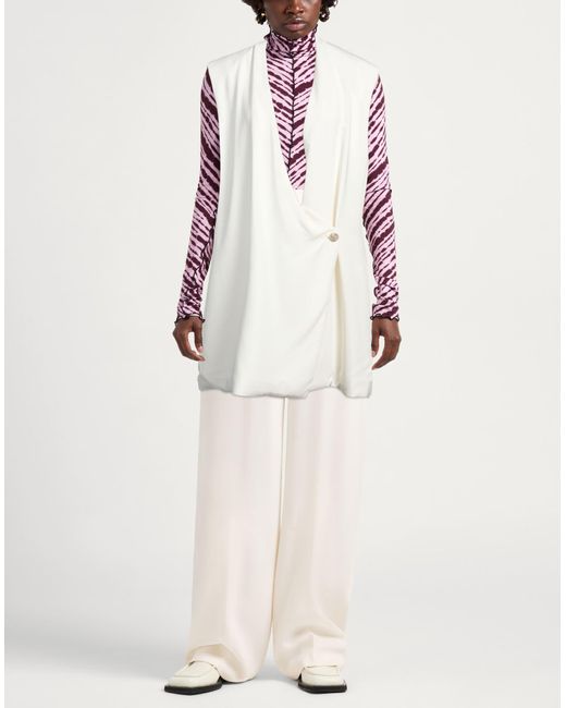 Anine Bing White Blazer