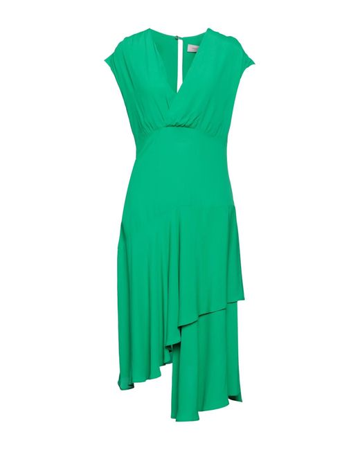 Twenty Easy By Kaos Green Midi Dress