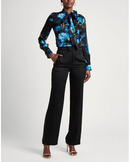 Dolce & Gabbana Blue Shirt Silk