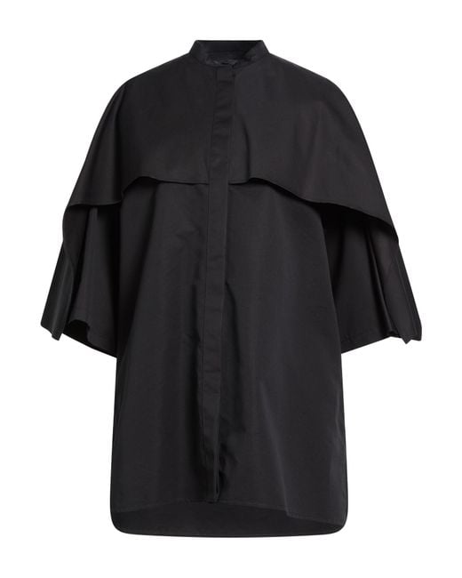 Jil Sander Women's Black Shirt Cotton Silk