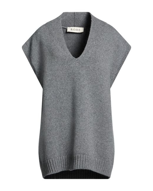 Rohe Gray Sweater Wool, Cashmere