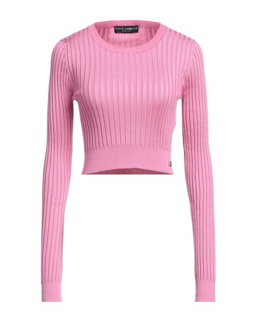 Dolce & Gabbana Pink Sweater