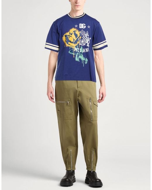 Dolce & Gabbana Blue T-Shirt for men