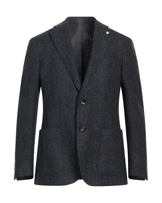 Luigi Bianchi Blue Blazer for men