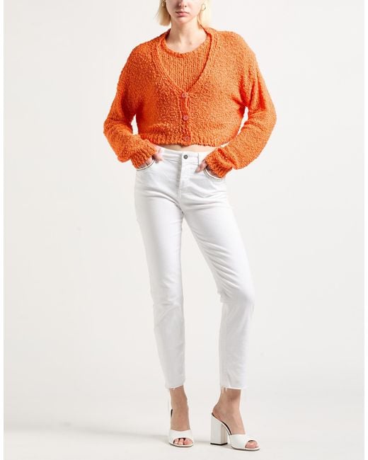 ViCOLO Orange Cardigan