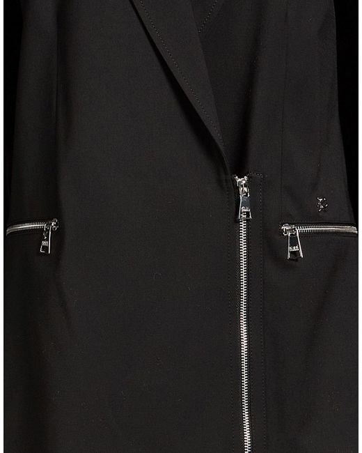 Karl Lagerfeld Black Blazer Polyester, Wool, Elastane