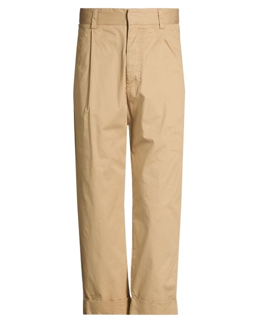 Brian Dales Natural Pants Polyester, Wool, Viscose, Elastane for men