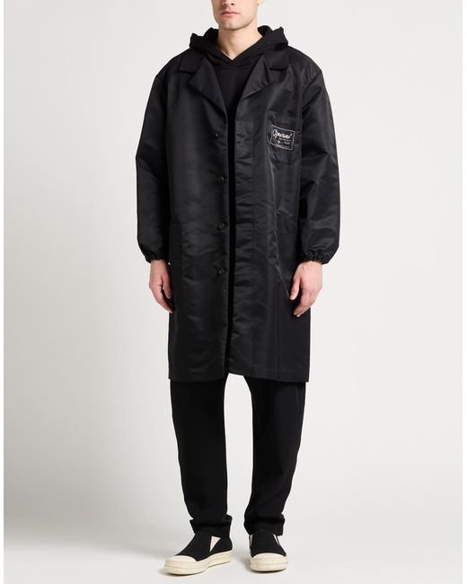 Coperni Black Overcoat & Trench Coat Recycled Polyamide for men