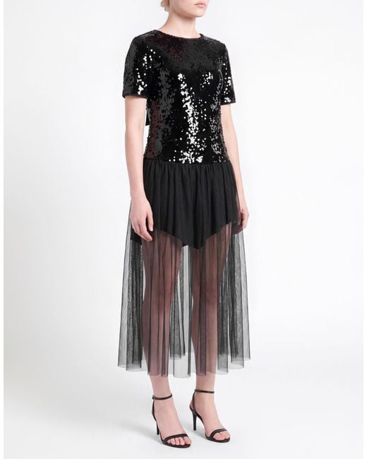 Twinset Black Midi Dress