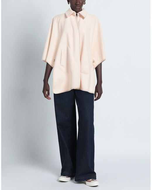 Poncho Silvian Heach de color Natural