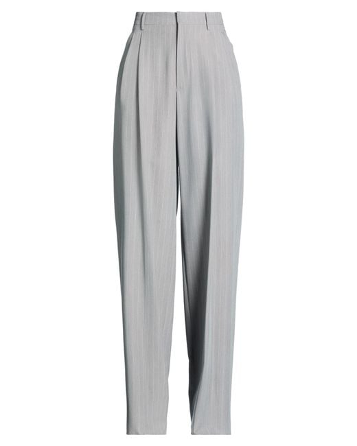 Tagliatore 0205 Gray Pants Polyester, Viscose, Elastane